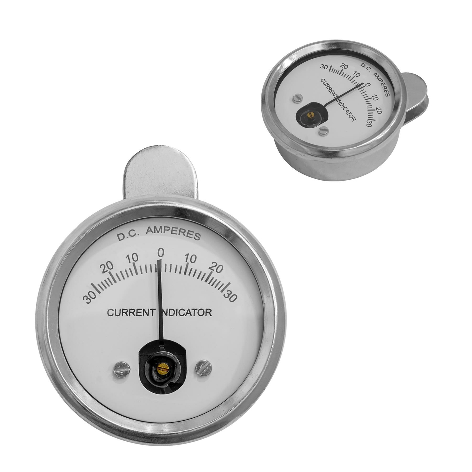 Sealey Clip-On Ammeter 30-0-30A For DC Current And Direction 55mm Dial Face