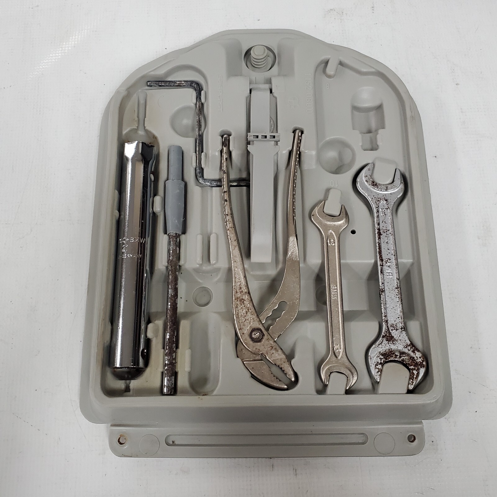 1984-93 BMW E30 318i 325i OEM TRUNK TOOL KIT SET W/ DECK LID TRAY