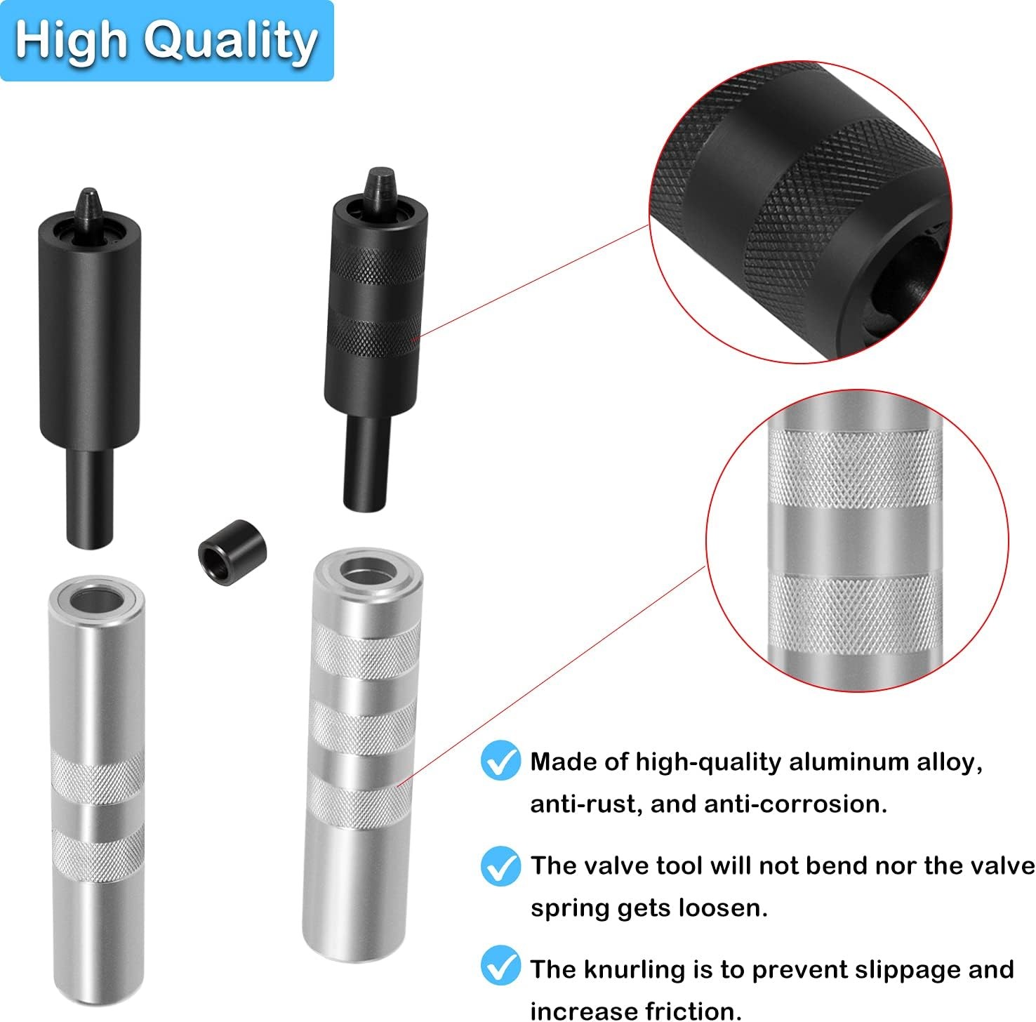 36050 Valve Keeper Remover Installer Kit 4.5-7mm for Toyota 4 Cylinder Chrysler
