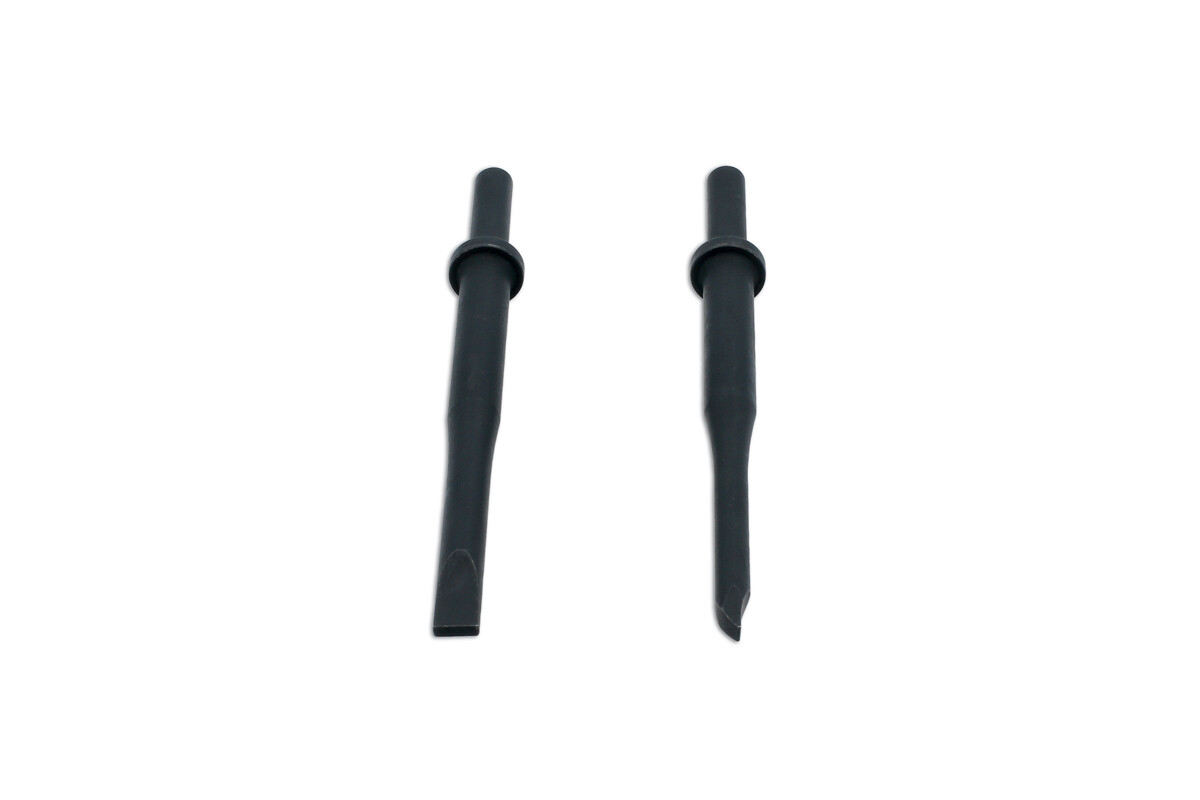 Curved profile Axle Nut Staked Nut Air Chisel Punch Set 2pc SCM440 alloy steel