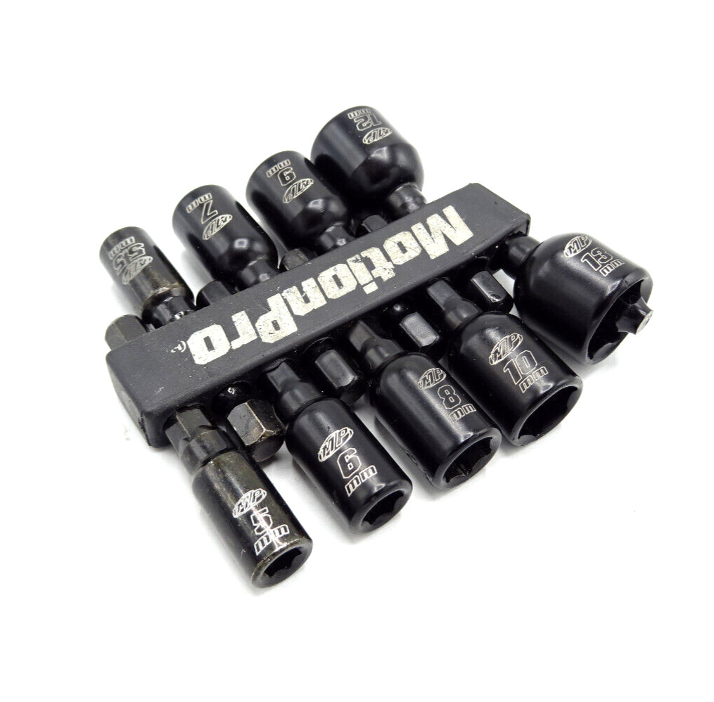 Motion Pro Magnetic Socket Set for 1/4 inch Hex-Drive Broken 13mm Used GN425-P11