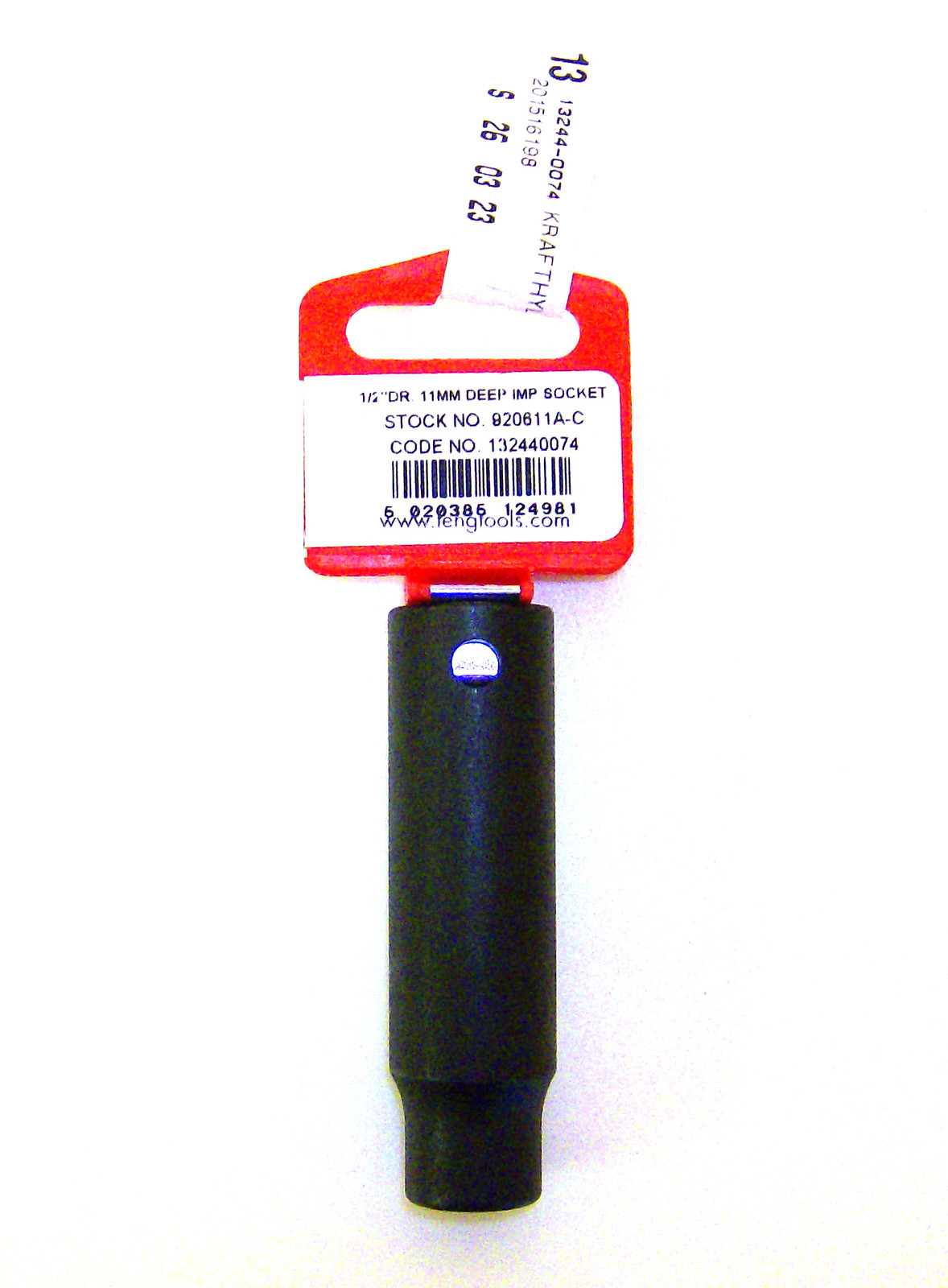 Teng Tools walled power deep socket 11MM 132440074 1/2” drive 920611AN ANSI