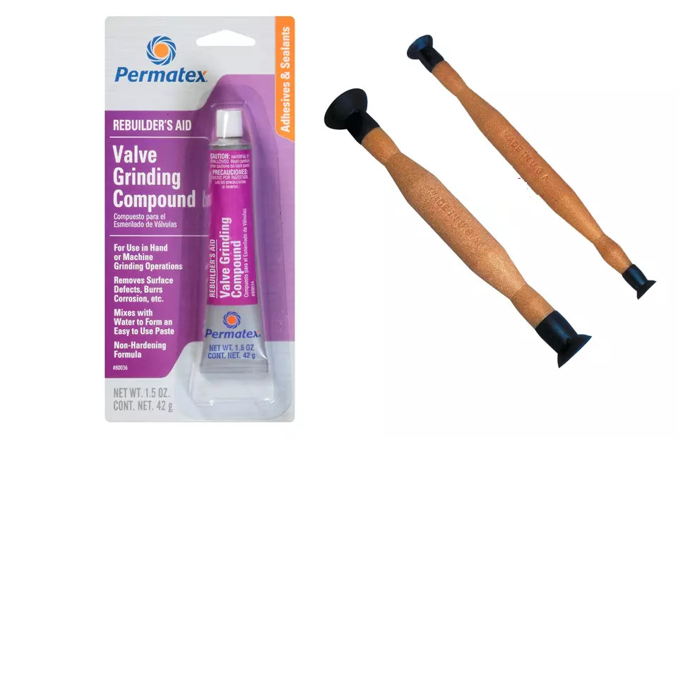 Permatex 80036 Valve Lapping Compound Lisle Tool 21100-21200 Lapper grinding Kit
