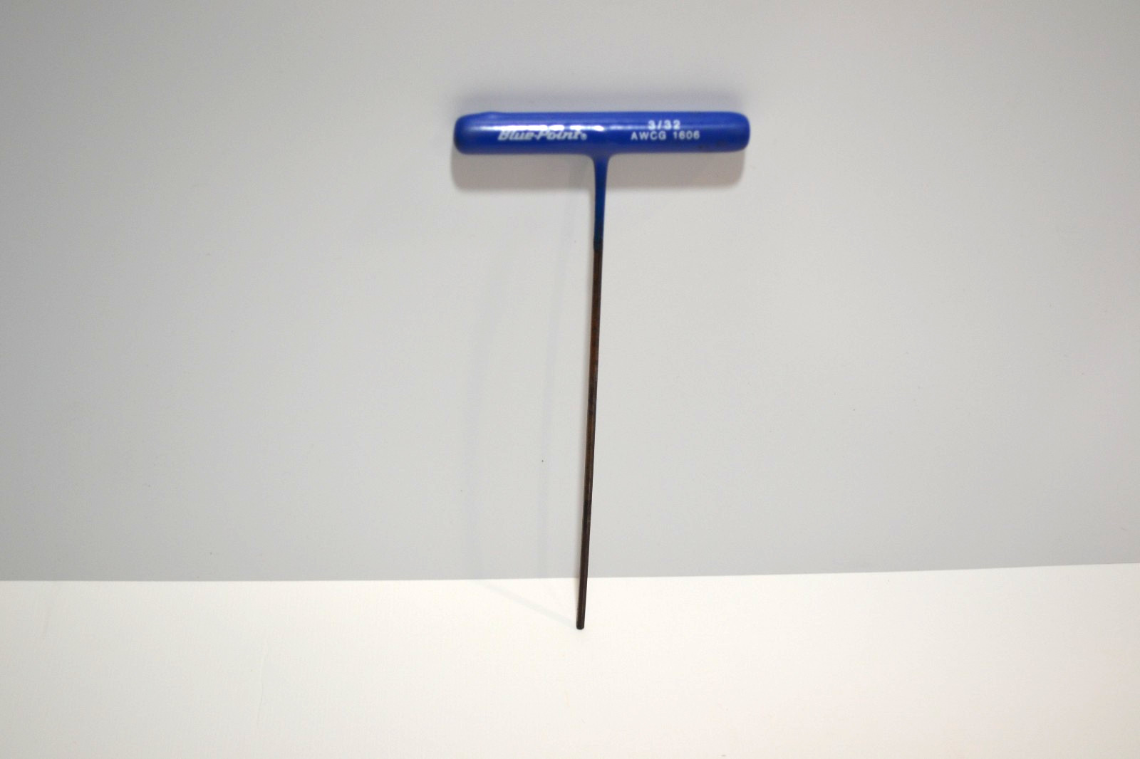 Blue-Point AWCG1607 7/64″ 6 Point Blue Handle Hex Allen Key T Handle USA T-9