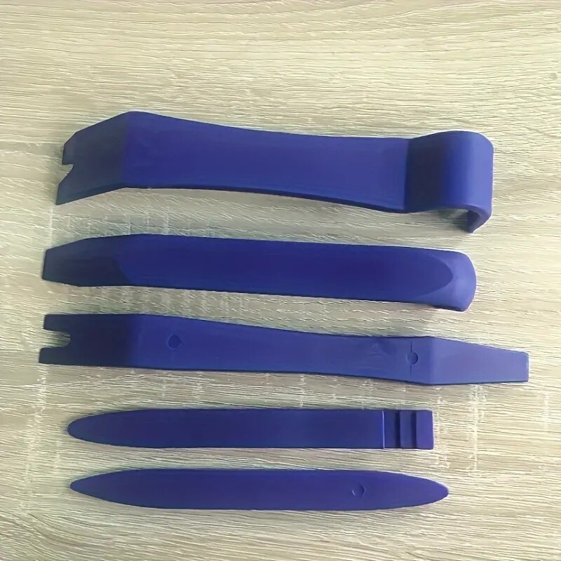 Plastic Trim Removal Pry Tool Set for Car Radio Panel Door Dash Clip Fasteners