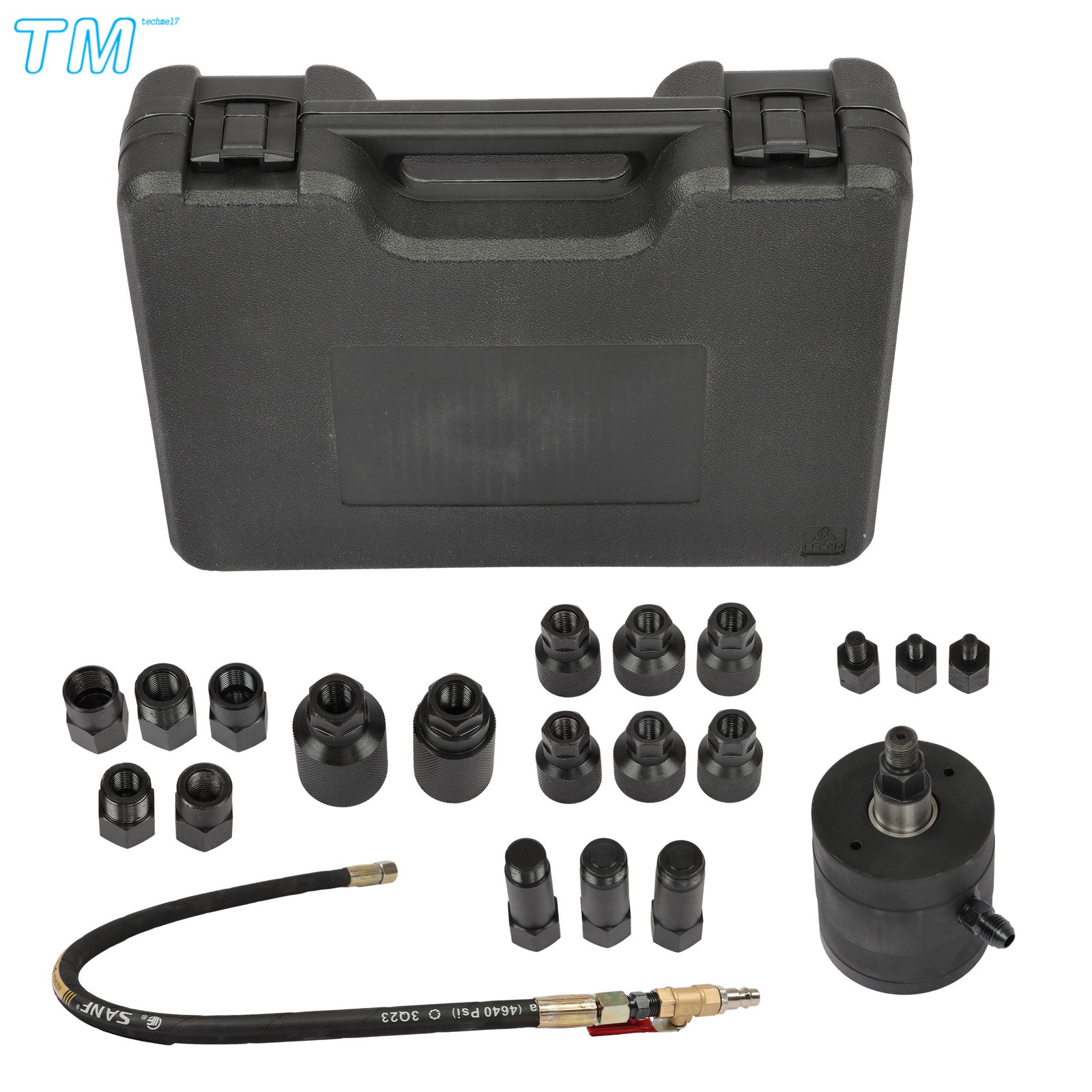 21PCS Pneumatic Injector Puller Set Diesel Injector Puller Kit 5 – 8 bar
