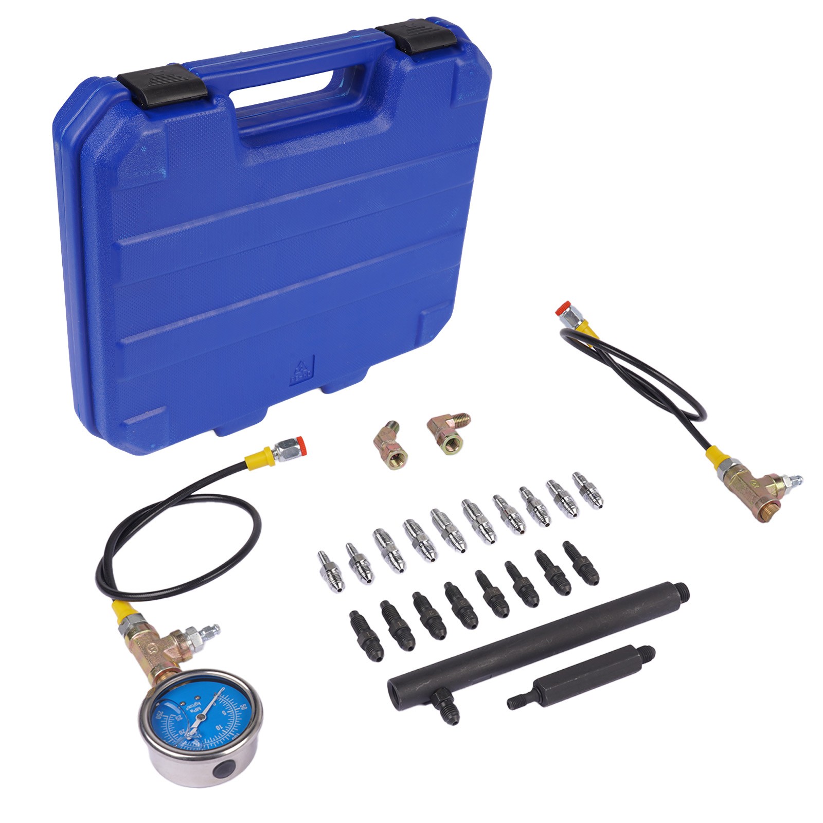 Brake Pressure Gauge, Universal Brake Pressure Tester, 0-3500PSI, ABS Gauge Kit