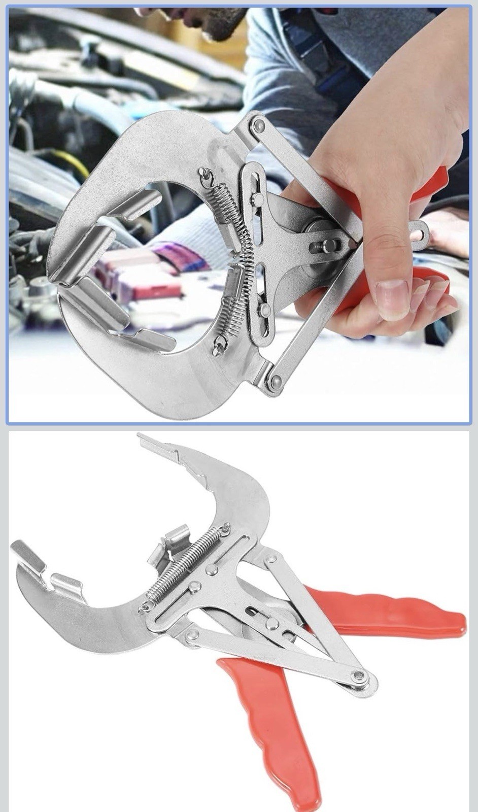 Piston Ring Quick Installer Remover Engine Pliers 80mm -120mm Expander