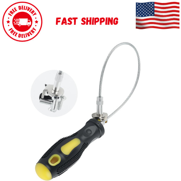 Strong Magnetic Oil Drain Plug Remover Tool Wrench Anti Scald 13 inches*