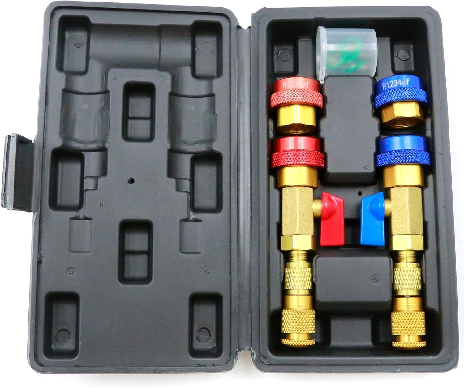 AC Valve Core Removal Tool, R134A R1234Yf R22 Valve Core Remover Installer Tool