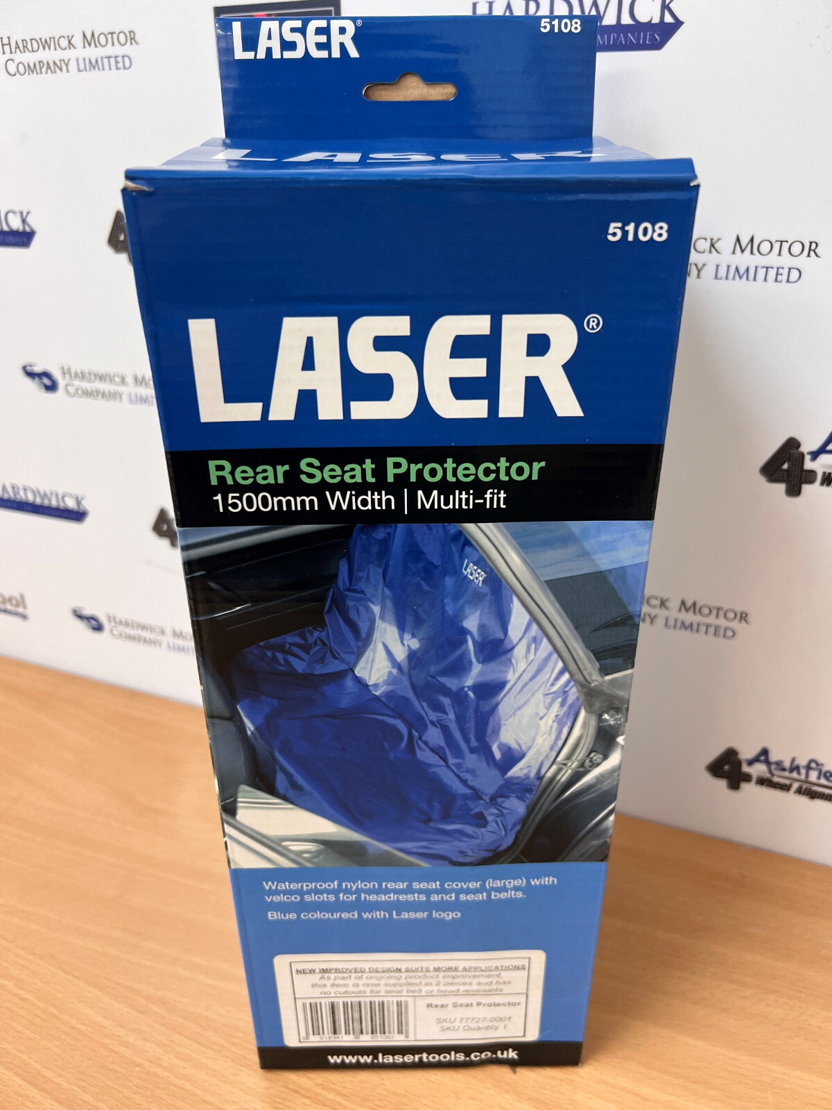 Laser 5108 Rear Seat Protector – Blue 2 piece set WATERPROOF Seat covers * EOL