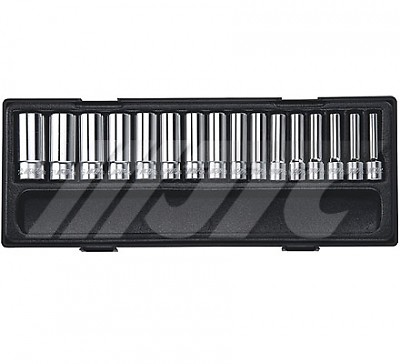 JTC 3/8″ DR.16 PCS DEEP SOCKET SET 6 MM~22 MM, JTC TOOLS # K3161