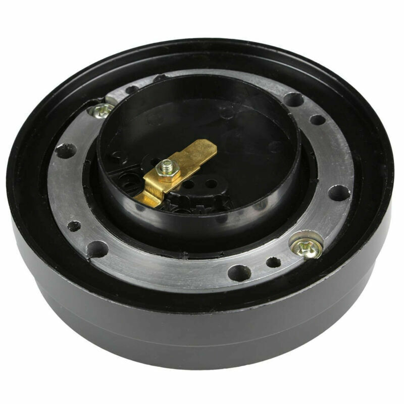 Universal Auto Car Steering Wheel Quick Release Hub Adapter Snap Off Boss Kit