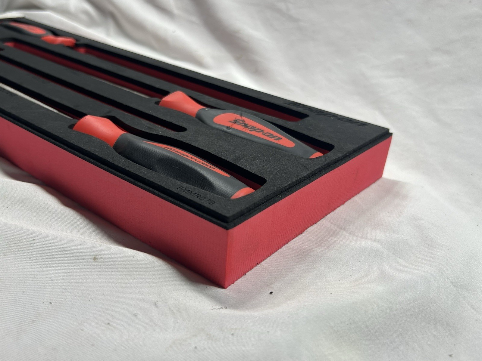 Snap-on™ SGHBF500AFR 4-piece Instinct Soft Grip Handle Mixed File Foam Set