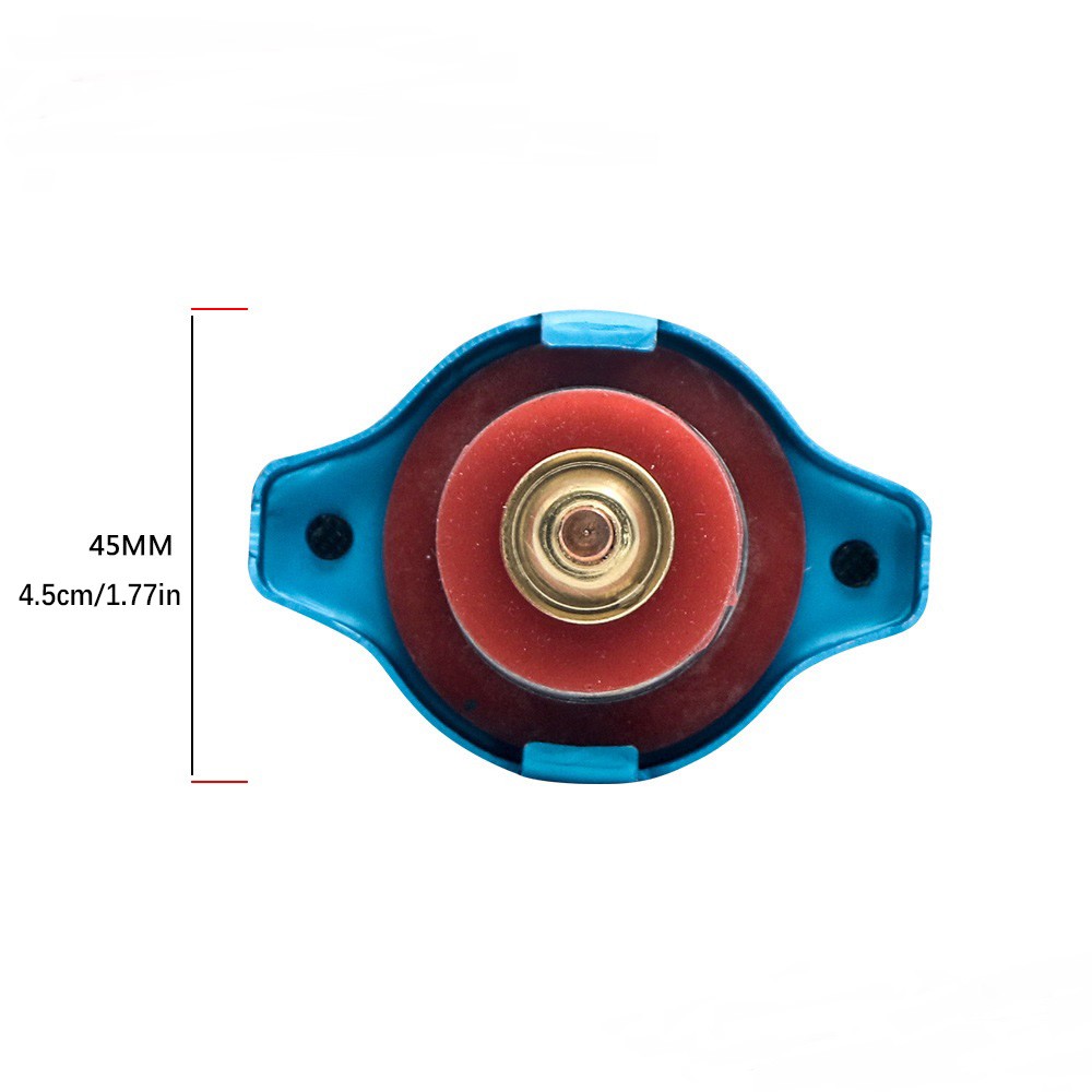 1*Car Thermostatic Gauge Radiator Cap 1.1 bar BIG Head Water Temp Meter