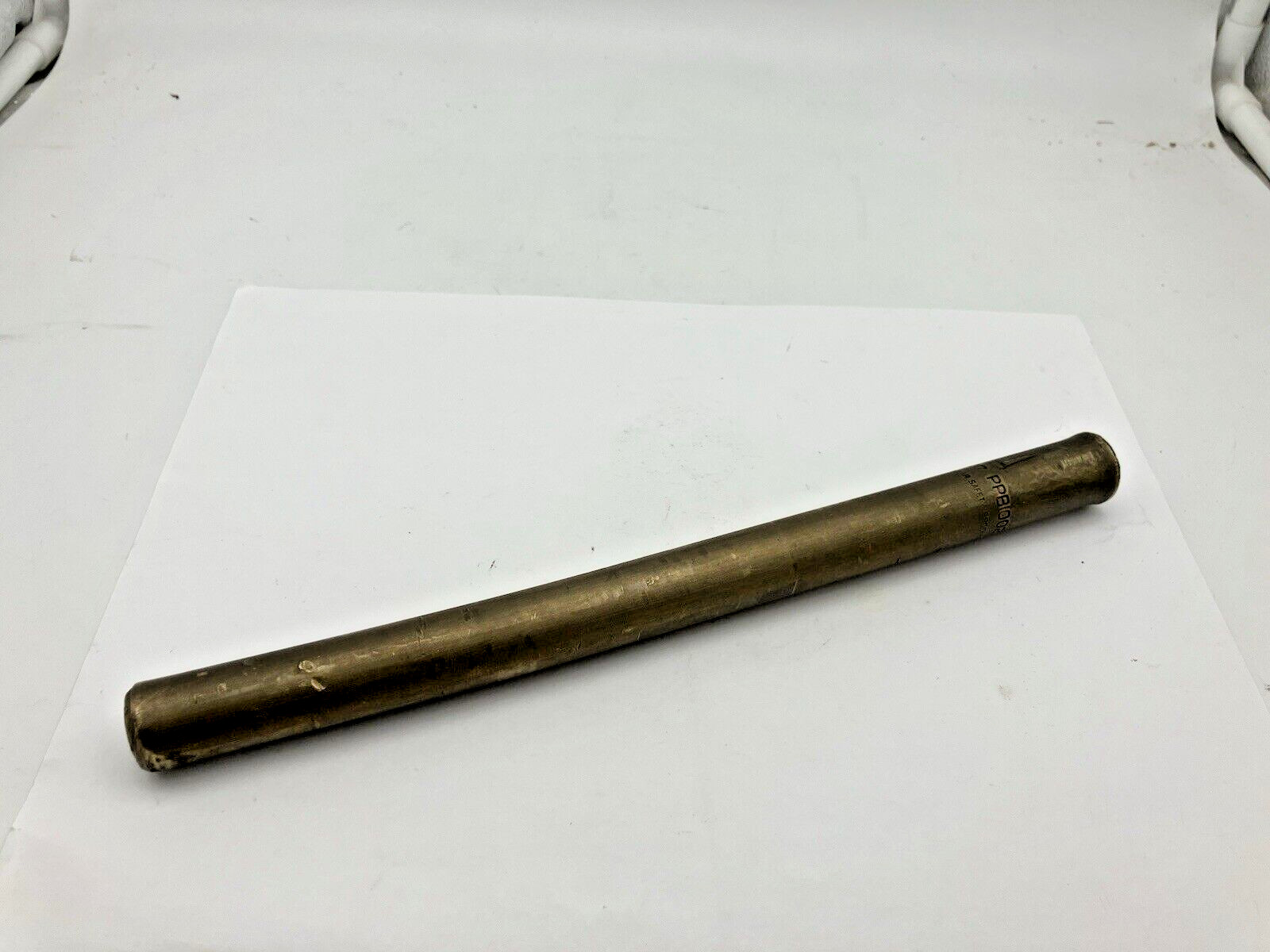 Snap-on Tools PPB1002A 9-7/8″ Bronze 3/4″ Round Punch USA Used Bent