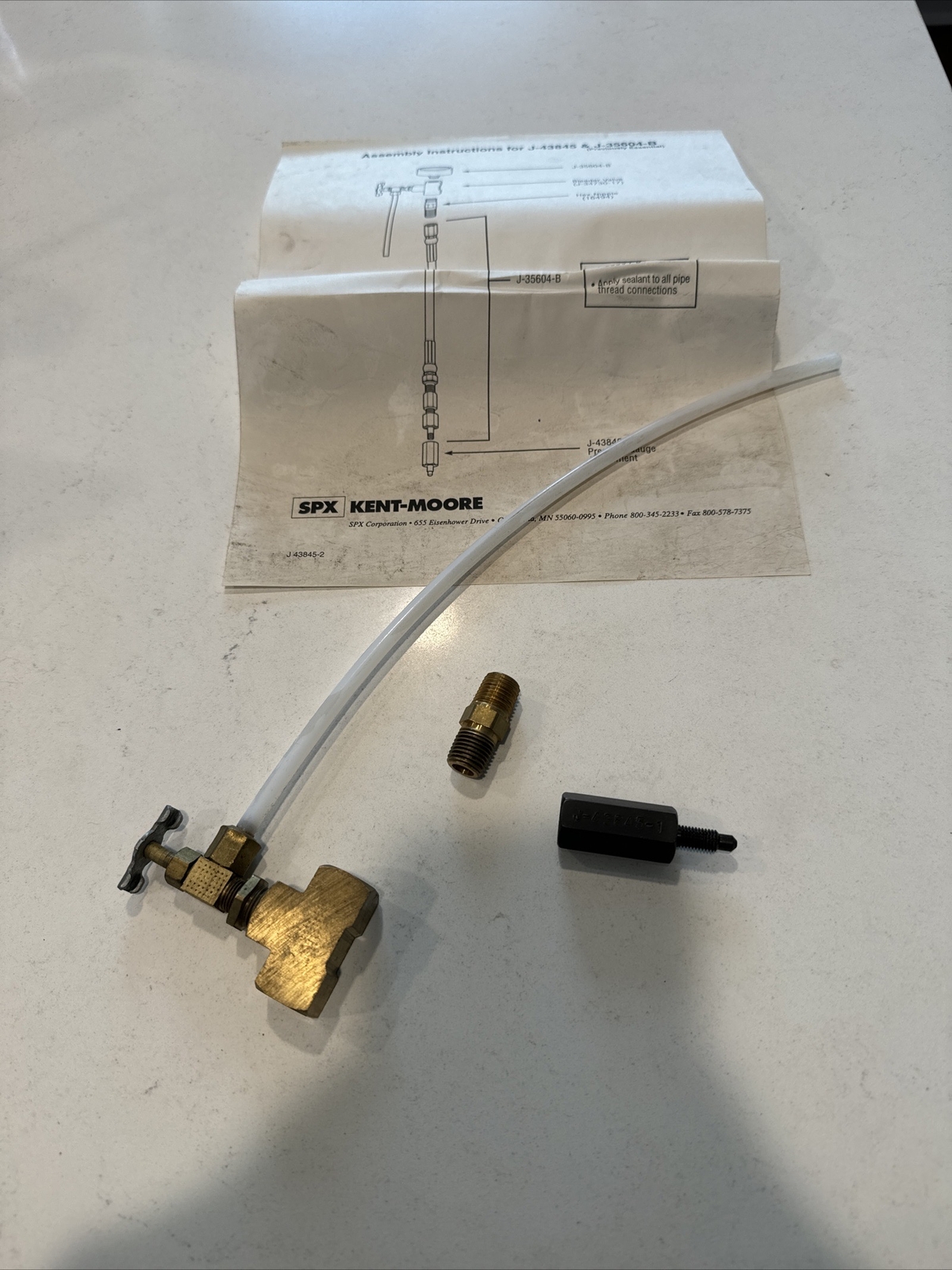 Kent Moore J-43845 ABS Brake Bleeder Adapter Tools GM J-34730-17