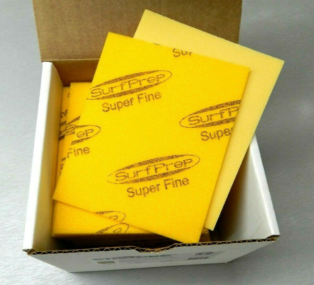 Sanding Sponge Foam Back Pads 5-1/2″ x 4-1/4″ Super Fine by STARCKE – 10 Pieces