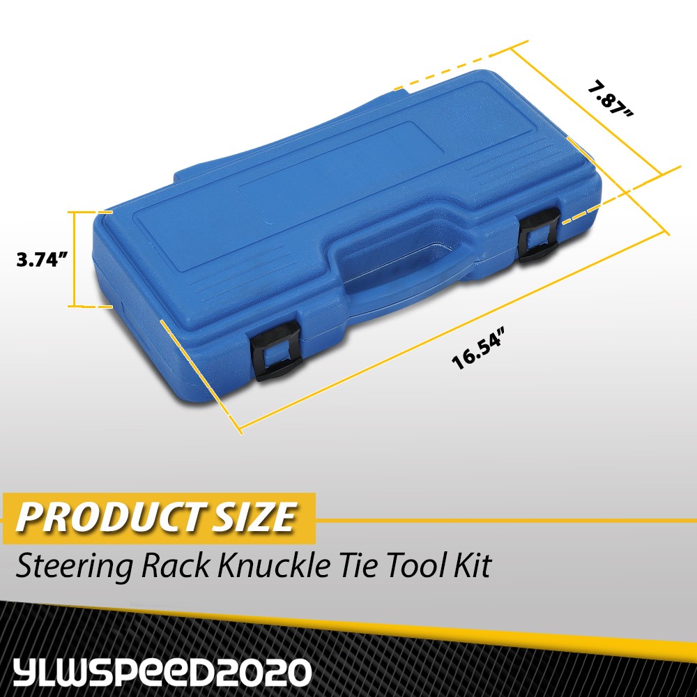 4PCS Steering Rack Knuckle Tie Tool Kit Rod End Axial Joint Remover