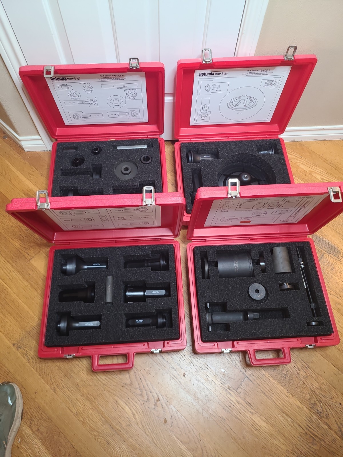 Rotunda/Ford TKIT-2005D1-F(Box1,2,3and4) Essential Service Tools
