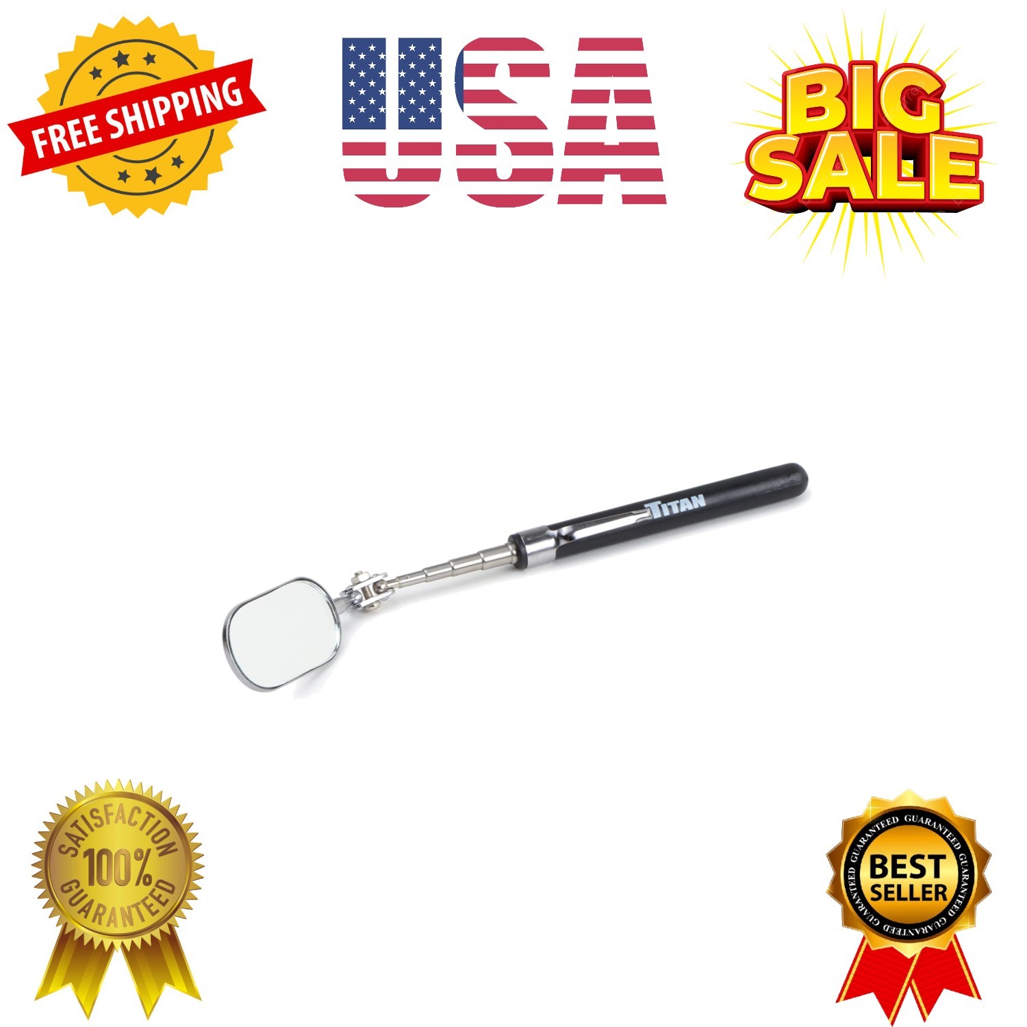 11185 Telescoping Inspection Mirror