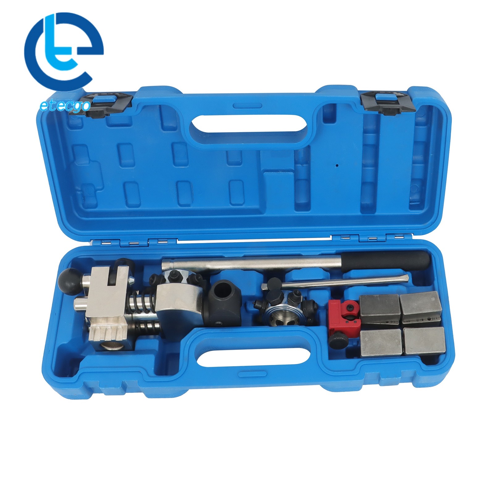 Brake Line Flaring Tool Kit 45° 37° Single Double Bubble Flares 3/16″-3/8″ Tubes