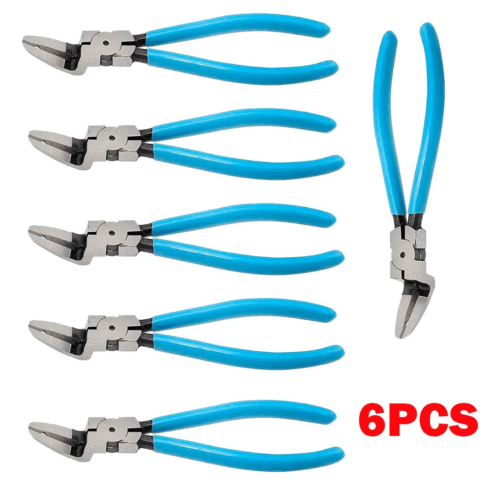 6x Car Trim Clip Upholstery Removal Pry Tool Door Fastener Pin Pliers Puller USA