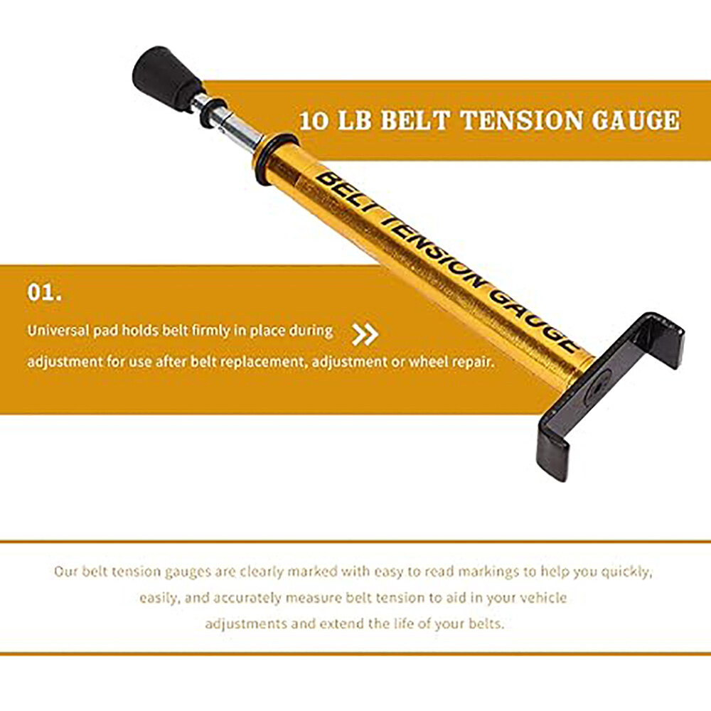 Adjustable Belt Tension Gauge Tool For Harley David/son & All Belt Drive Bikes