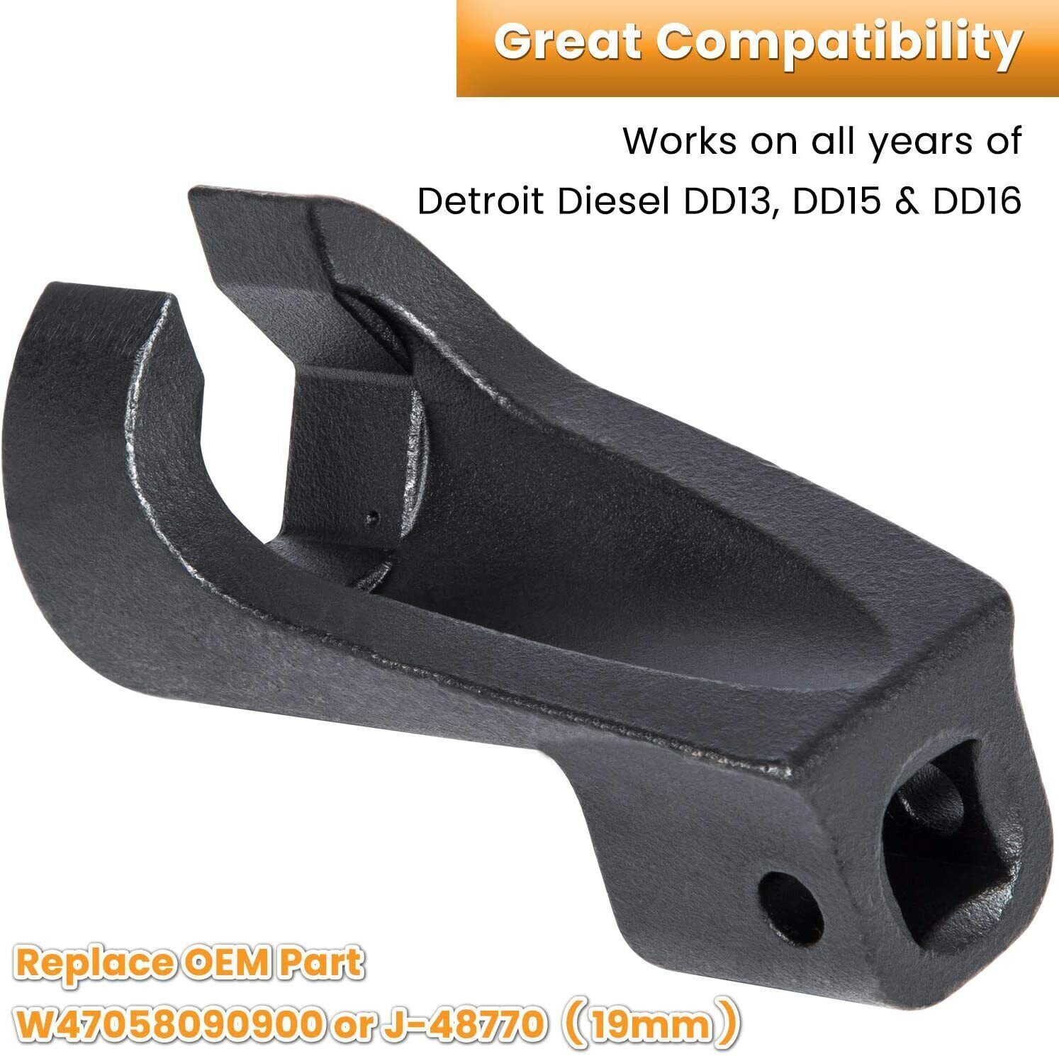 Engine Brake Adjustment Tools Fuel Line Socket for Detroit Diesel DD13 DD15 DD16
