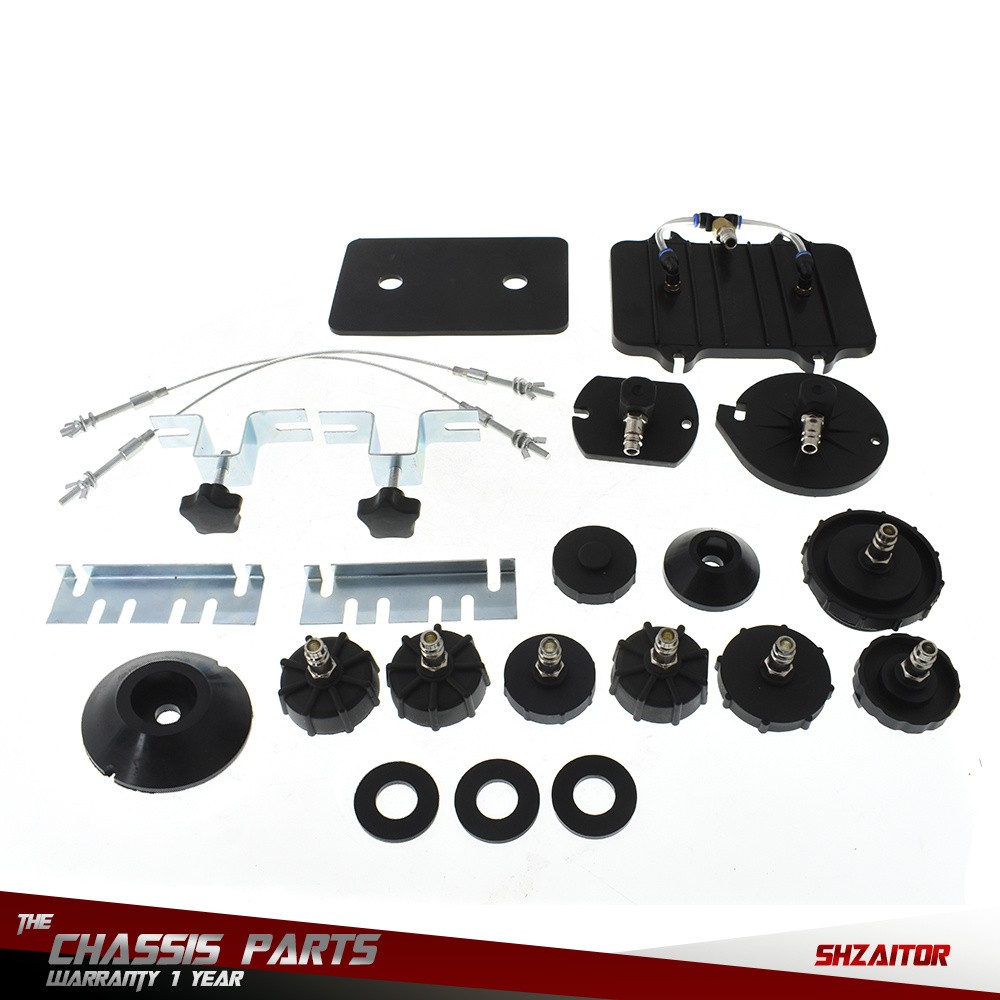 Portable Clutch Bleeder Valve System Kit & Pneumatic Air Pressure Brake Kit