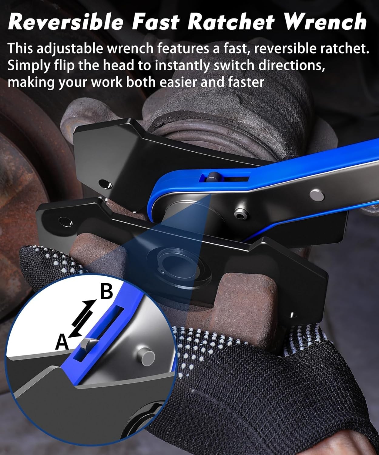 Advanced Brake Caliper Compression Tool Set with Large Plates & Safety Hooks