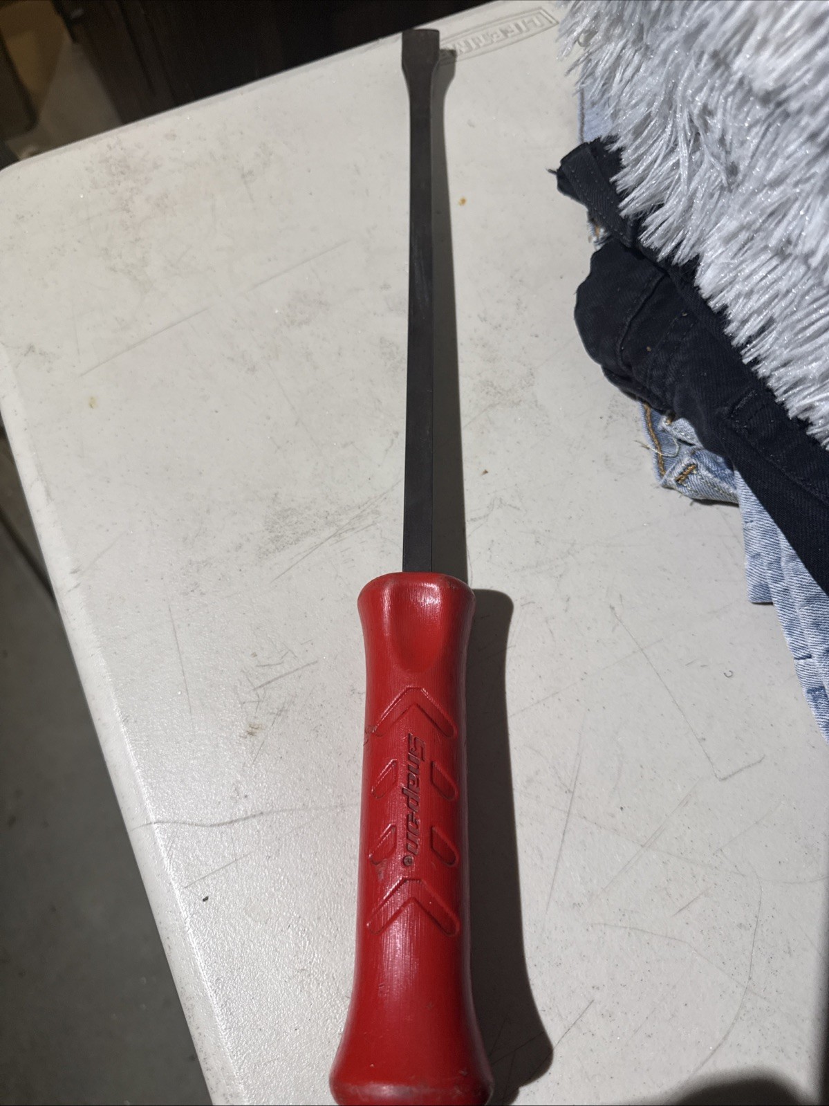 Snap-on Tools USA RED 18″ Length Steel Striking Pry Bar SPBS18A
