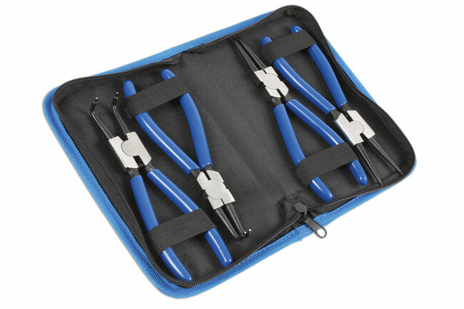 Laser 6685 Circlip Plier Set 4 Piece