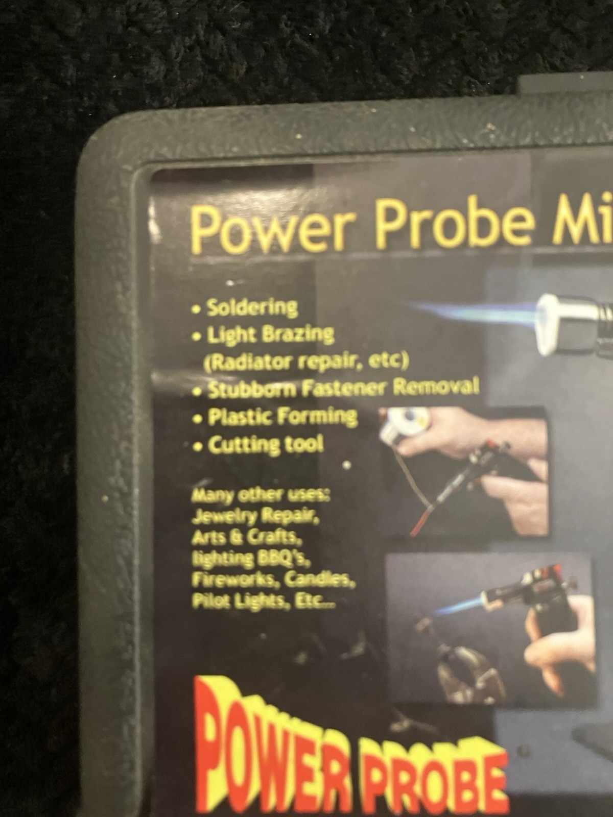 NOS. Power Probe PPMTKIT01 Refillable Butane Soldering Micro Torch Kit