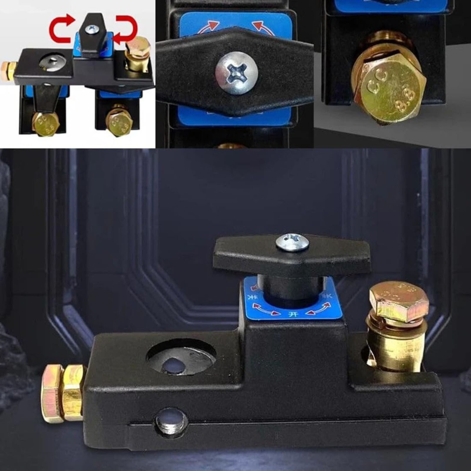 12V 24V Battery Kill Switch for Car Boat RV | Smart On/Off Isolator Waterproof