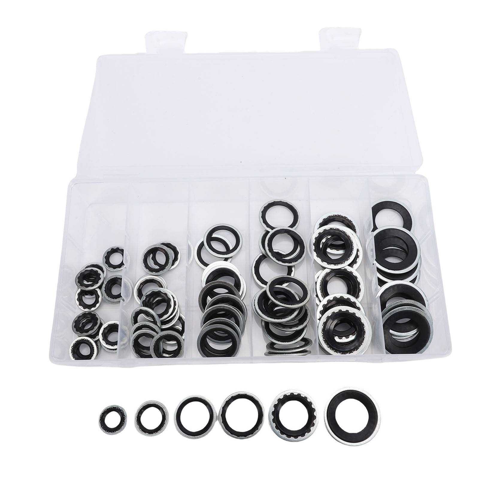 85PCS AC Compressor Seal Washers Kit Durable Gaskets For Cars Easy To Use