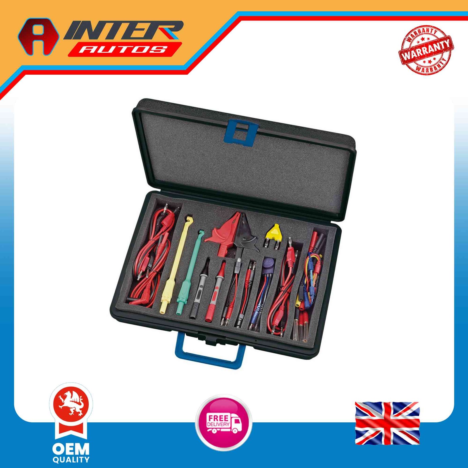 Draper Expert Automotive Diagnostic Test Lead Kit (28 Piece) 54371