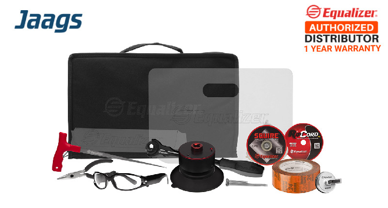 Equalizer Raptor™ Deluxe Kit wire auto glass removal device Windshield Tool