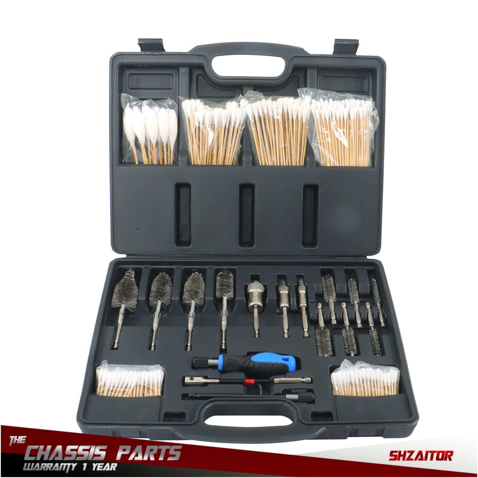8090S Diesel Injector-Seat Cleaning Kit Helix Brush Two-Stage Brush Bore Brush