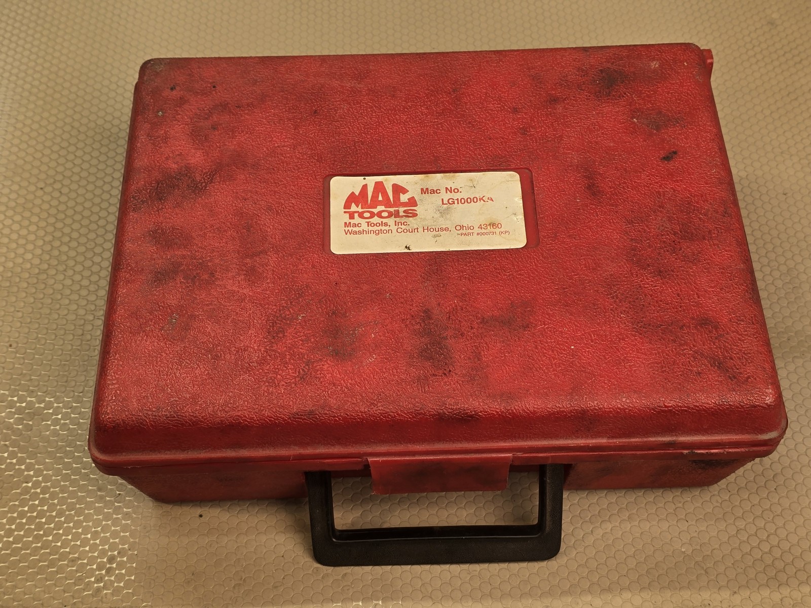 Mac Tools LG1000KA Solid State Soldering Gun Kit 1000°F with Case Used