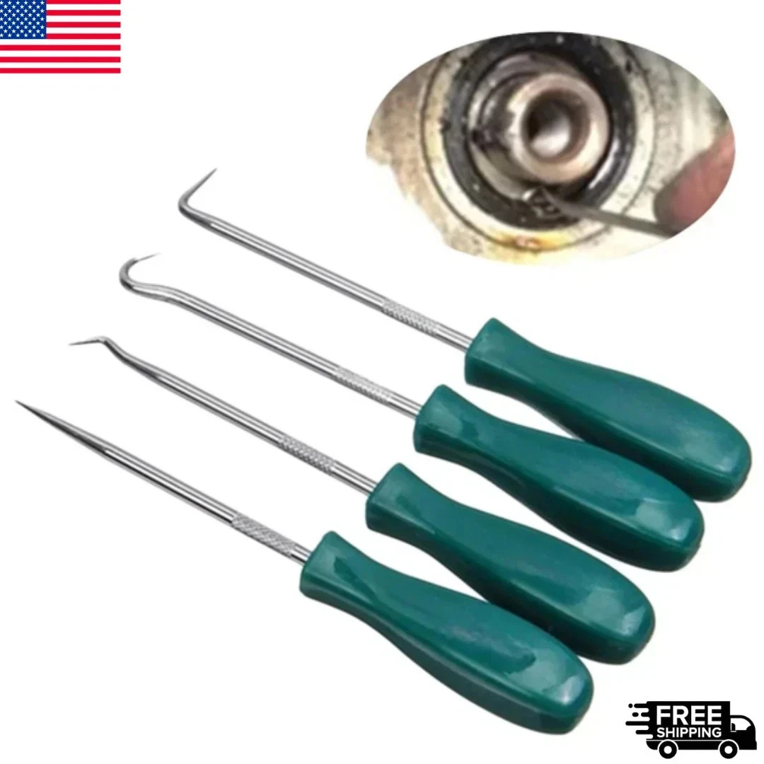4Pcs Oil Seal Screwdriver Pick Hook Set | Car Auto Garage Workshop Hand Tools