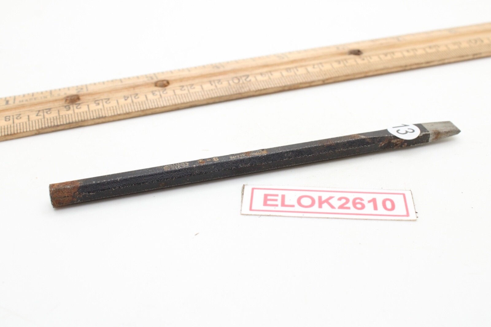 Williams Tools C-8 Cold Chisel 1/4″ x 5″ USA
