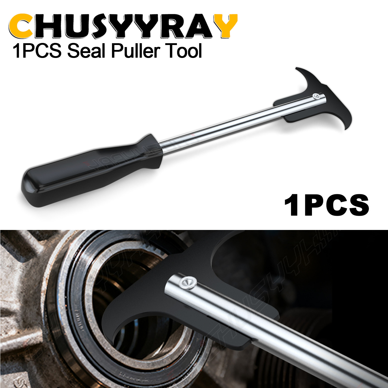 Seal Puller O-Ring Remover Tool with Dual Hook Tips Fit Oil and Grease Seals