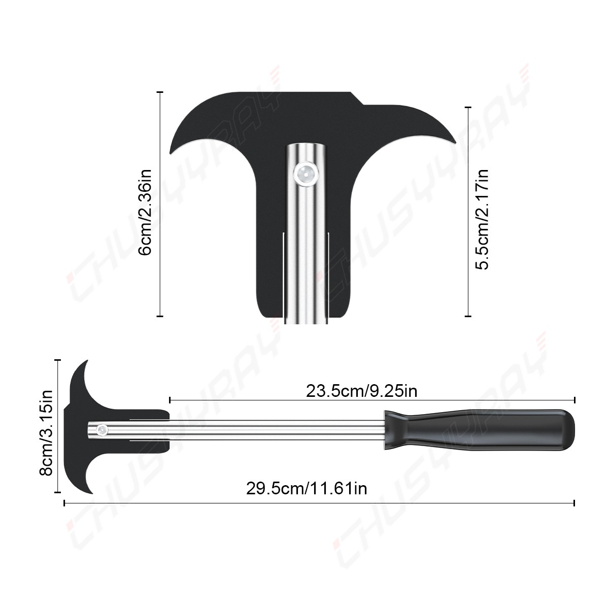 1x Professional Seal Puller Tool with Dual Hook Tips Remove Oil and Grease Seals