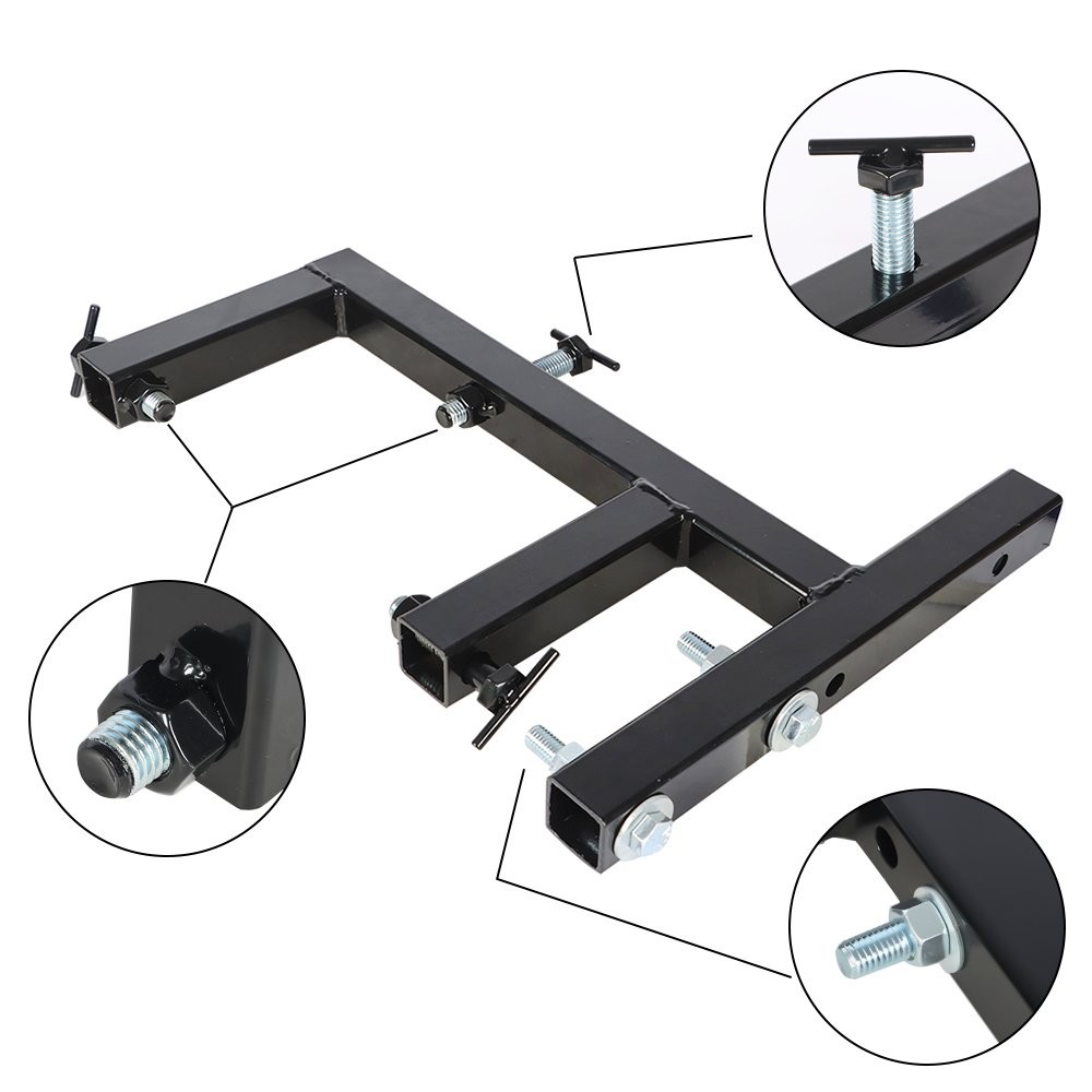 Quick installation of automobile transmission repair fixture/engine support bolt