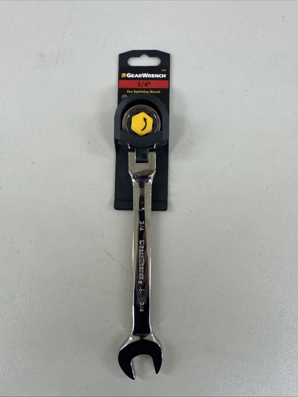 GearWrench 9712 3/4” Flex Head Ratcheting Combination Wrench
