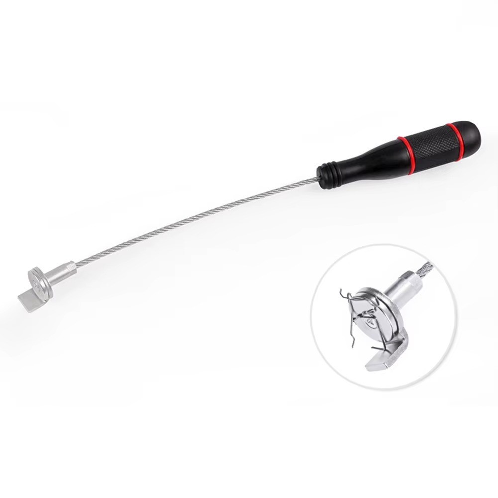 Strong Magnetic Oil Drain Plug Remover Tool Wrench Anti Scald 13 inches