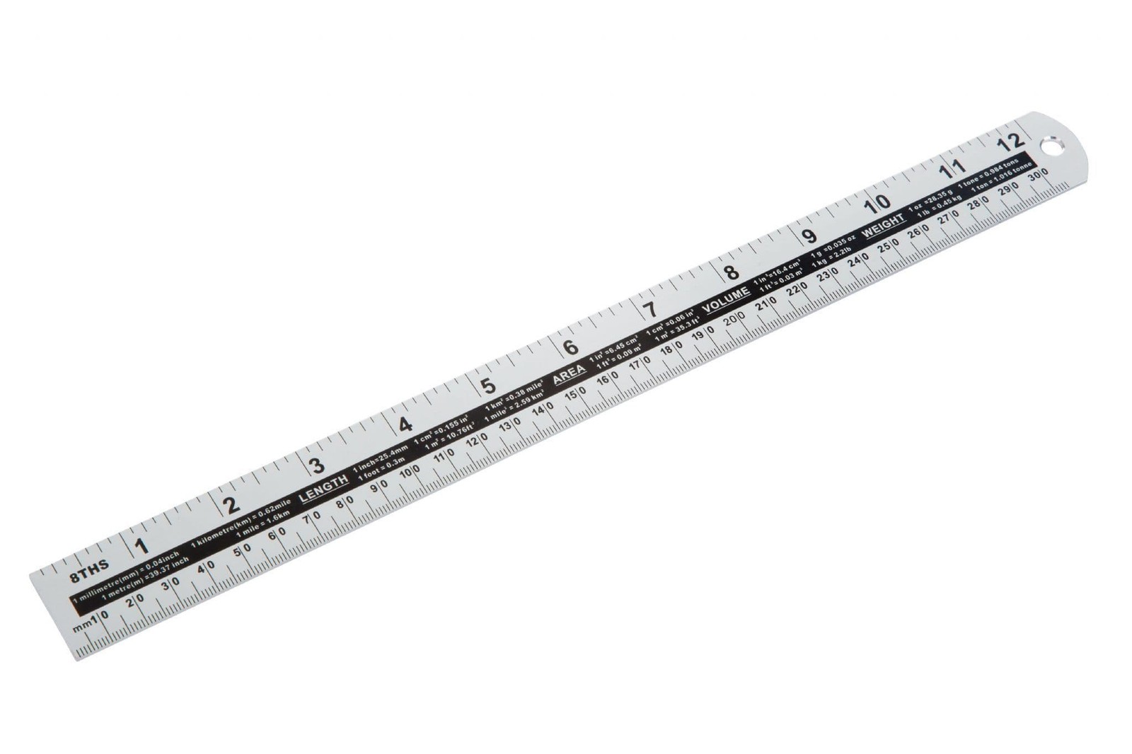Blue Spot 33932 Aluminium Ruler 300mm