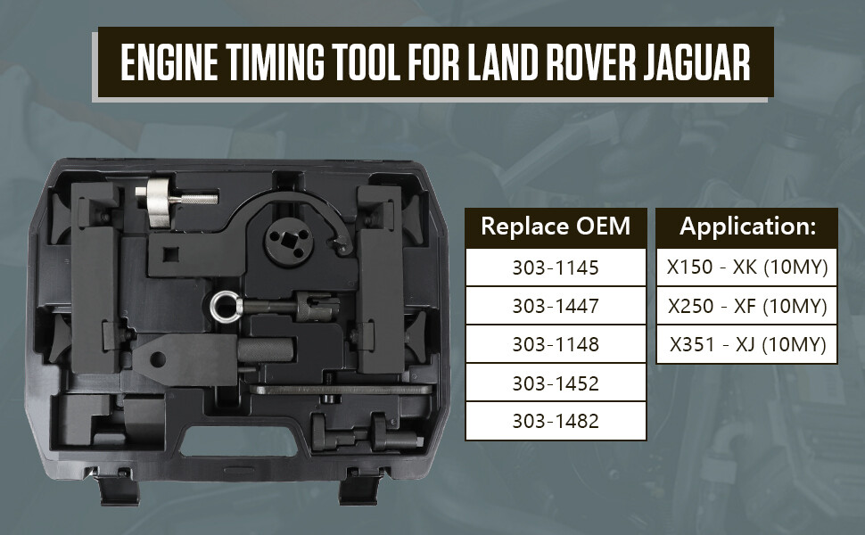 Engine Camshaft Alignment Timing Tool Fit For Jaguar Land Rover V6 3.0L V8 5.0L