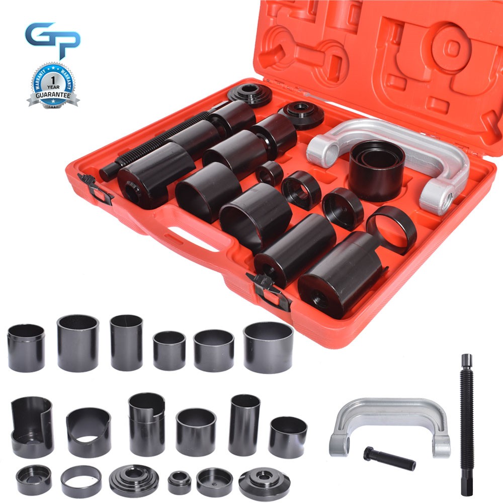 21PC C-PRESS BALL JOINT MASTER SET SERVICE KIT REMOVAL INSTALLER 2/4WD AUTO